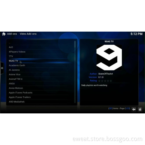 Quad Core Android tv box Amlogic S802 Eweat EW802 xbmc Full-HD 1080p Android TV Box